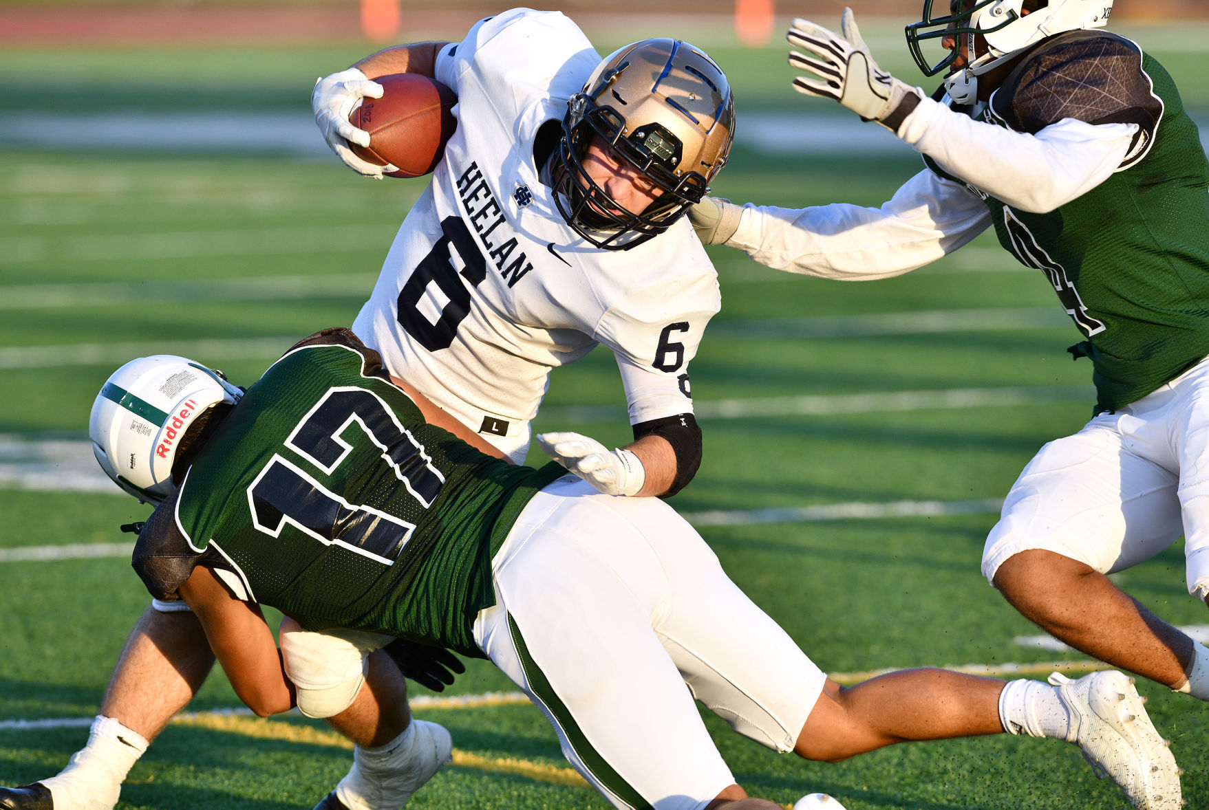 West vs Heelan football